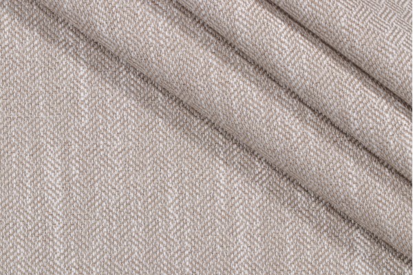 Bella Dura Catskill Woven Polyolefin Outdoor Fabric in Oat