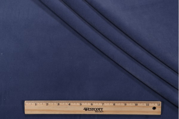 P Kaufmann Obsession Velvet Upholstery Fabric in Galaxy Blue 