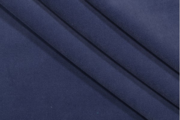 P Kaufmann Obsession Velvet Upholstery Fabric in Galaxy Blue 