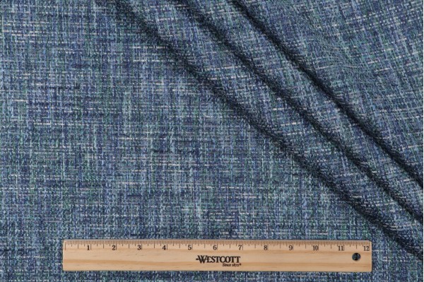 Golding Omega Woven Chenille Upholstery Fabric in Lagoon 