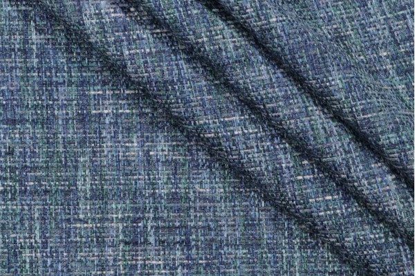 Golding Omega Woven Chenille Upholstery Fabric in Lagoon 