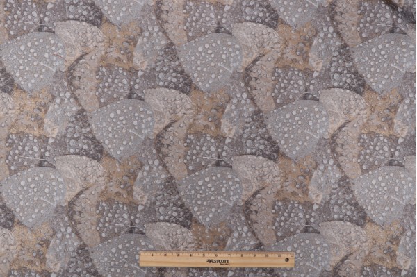 Golding Kaleideum Woven Upholstery Fabric in Platinum 