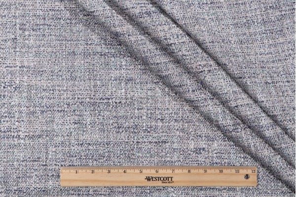 Golding Omega Woven Chenille Upholstery Fabric in Evening Sky 