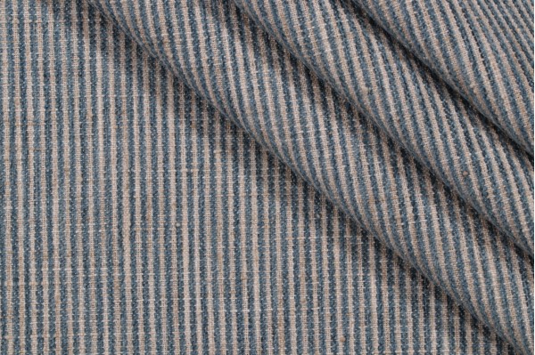 P Kaufmann Bottom Line Woven Chenille Upholstery Fabric in Storm 