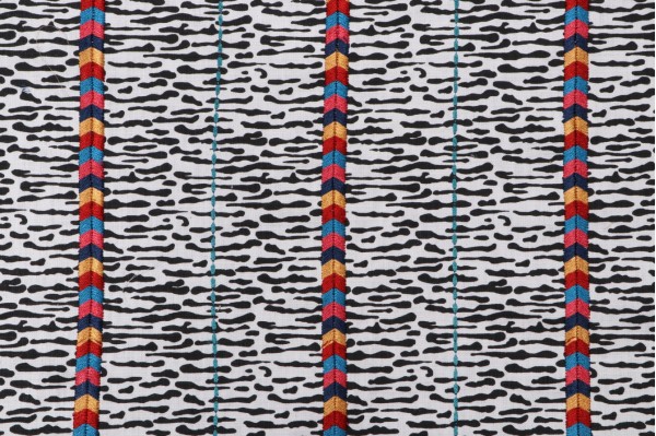 Click for P Kaufmann Kahl Printed & Embroidered Drapery Fabric in Confetti  P Kaufmann Kahl Printed & Embroidered Drapery Fabric in Confetti