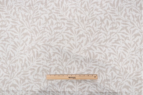 Richloom Quimby Printed Cotton Drapery Fabric in Birch