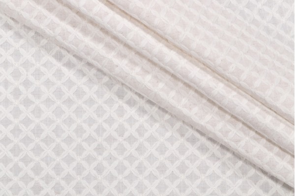 Click for 1.13 Yards PK Lifestyles Laguna Embroidery Decorator Fabric in Papyrus PK Lifestyles Laguna Embroidery Decorator Fabric in Papyrus