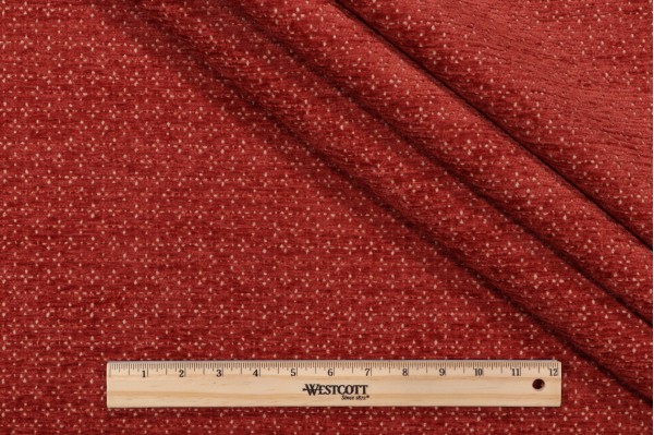 Click for 1 Yards PK Lifestyles Elara Chenille Upholstery Fabric in Cinnabar PK Lifestyles Elara Chenille Upholstery Fabric in Cinnabar