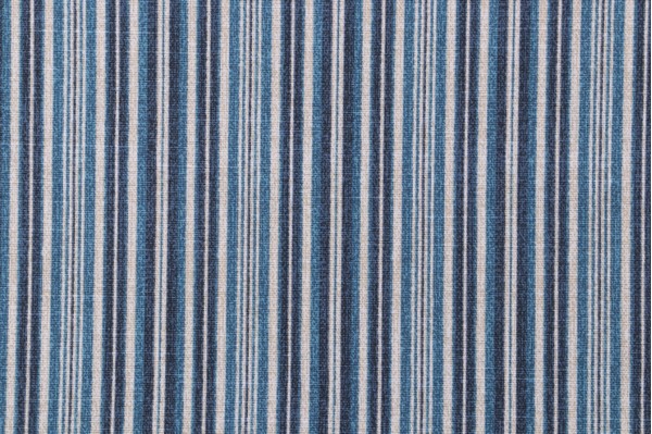 Click for 0.88 Yards PK Lifestyles Crossing Stripe Printed Cotton Drapery Fabric in Navy PK Lifestyles Crossing Stripe Printed Cotton Drapery Fabric in Navy