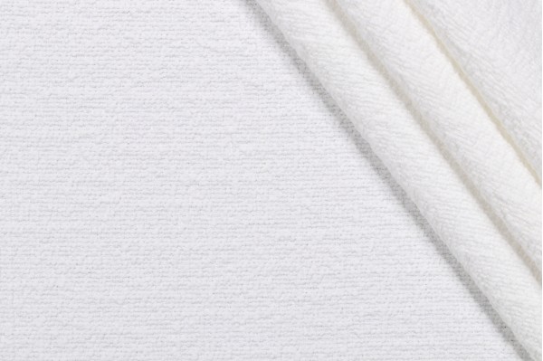 PK Lifestyles Cirrus Textured Woven Upholstery Fabric in White