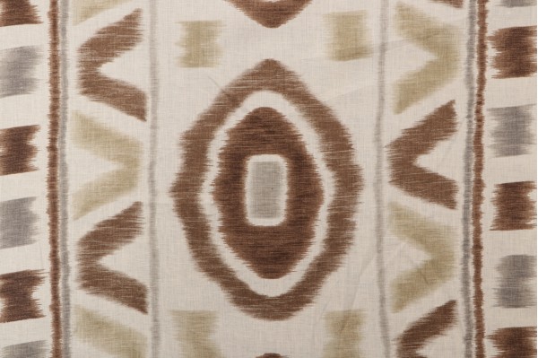 Thom Filicia Printed Linen Drapery Fabric for Kravet CLOSEOUT 
