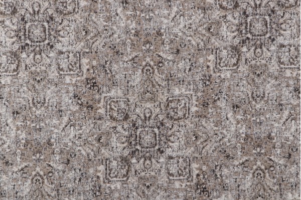 TFA Hoya Woven Chenille Upholstery Fabric in Stone 