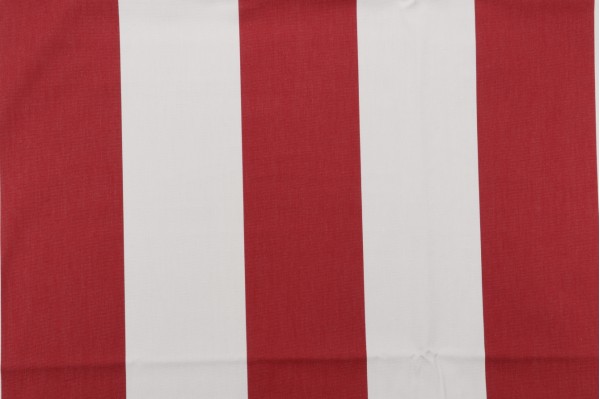 Click for 3.75 Yards Cotillion Stripe Woven Decorator Fabric in Red Cotillion Stripe Woven Decorator Fabric in Red
