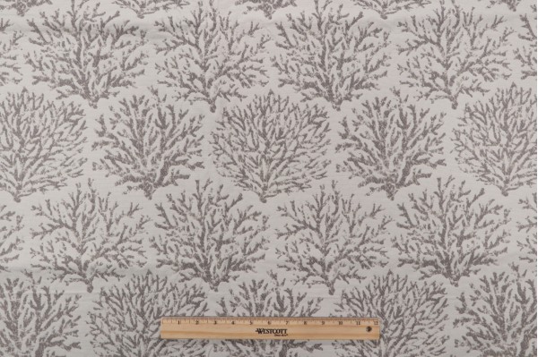 Bella Dura Coraline Woven Polyolefin Outdoor Fabric in Pebblestone