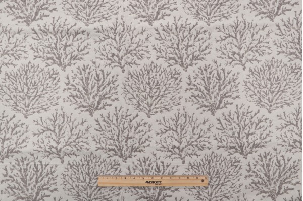 Bella Dura Coraline Woven Polyolefin Outdoor Fabric in Pebblestone