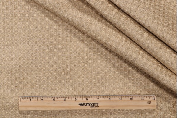 Georgie Woven Chenille Upholstery Fabric in Dune