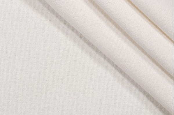 Crypton Cuddle High Performance Woven Chenille Upholstery Fabric in Snow