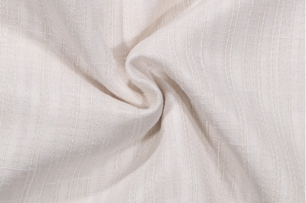 Aysha Slubbed Sheer Woven Drapery Fabric in Winter