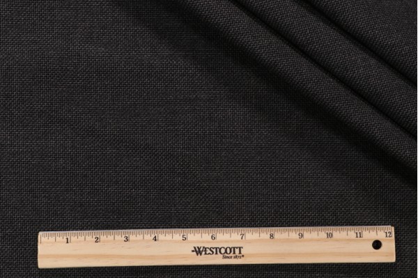 Sunbrella Essential Woven Solution Dyed Acrylic Outdoor Fabric in Coal