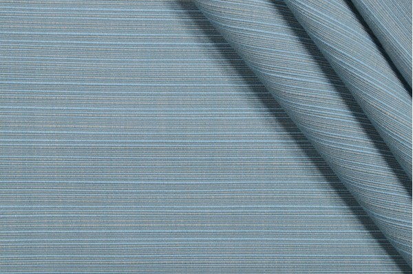 Sunbrella Dupione Woven Solution Dyed Acrylic Outdoor Fabric in Celeste