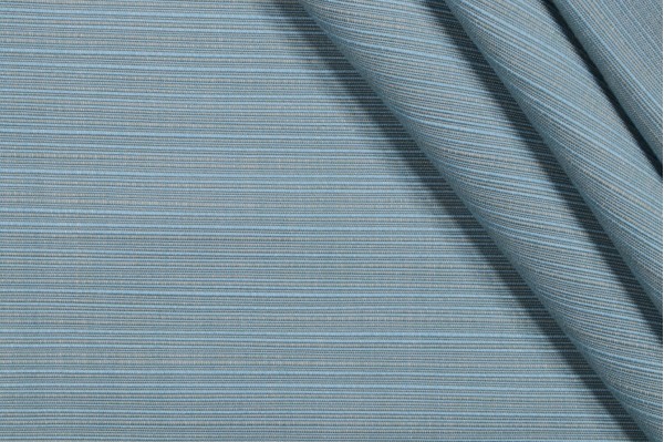 Sunbrella Dupione Woven Solution Dyed Acrylic Outdoor Fabric in Celeste