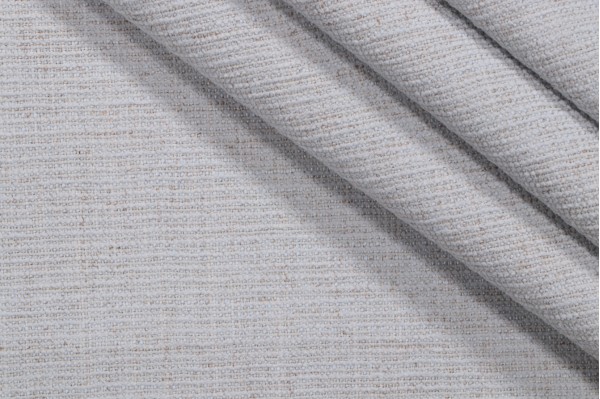 Crypton Bedford High Performance Woven Chenille Upholstery Fabric in Cloud 
