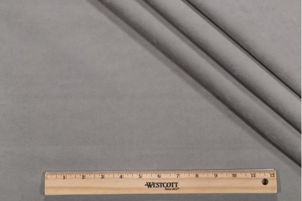 Crypton Velveteen High Performance Upholstery Fabric in Fog