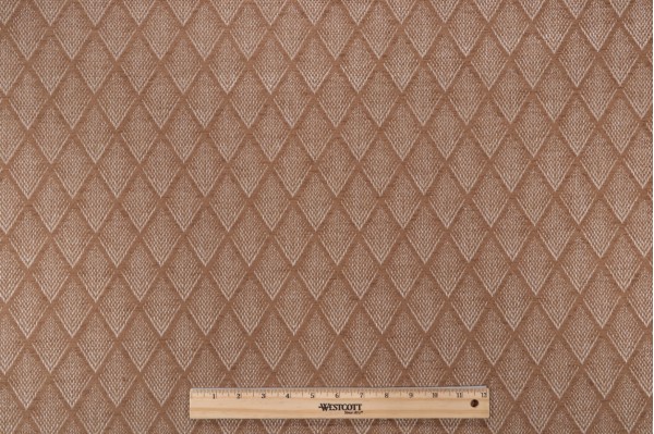 Crypton Hazel High Performance Woven Chenille Upholstery Fabric in Latte
