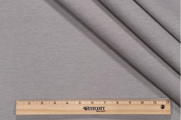 Crypton Club High Performance Woven Upholstery Fabric in Aluminum