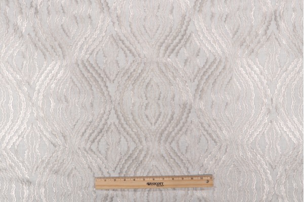 Click for Valiant Fabrics Palazo Embroidered Drapery Fabric in Cream  Valiant Fabrics Palazo Embroidered Drapery Fabric in Cream