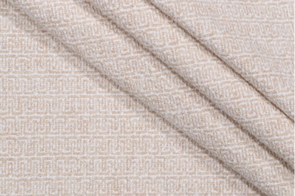 Hamilton Ogden Woven Upholstery Fabric in Ivory 