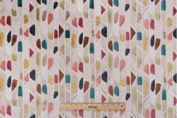 Hamilton Waldo Velvet Upholstery Fabric in Jewel 