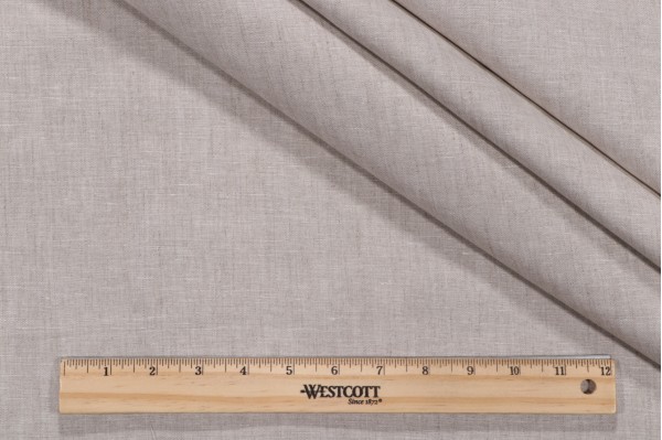 Lino Textiles Sarasota Woven Linen Decorator Fabric in Oatmeal 