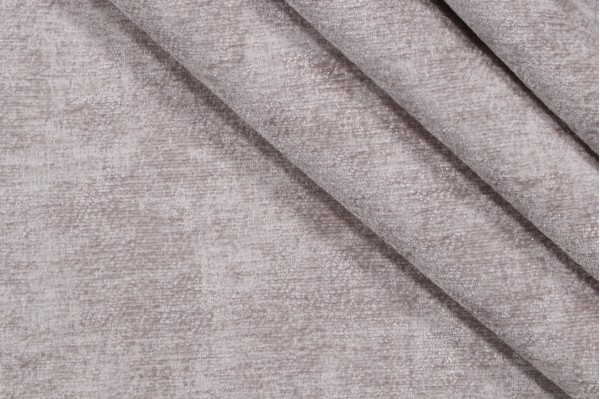 Jasmine Woven Chenille Upholstery Fabric in Ash