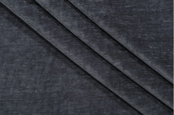 Medina Woven Chenille Upholstery Fabric in Slate