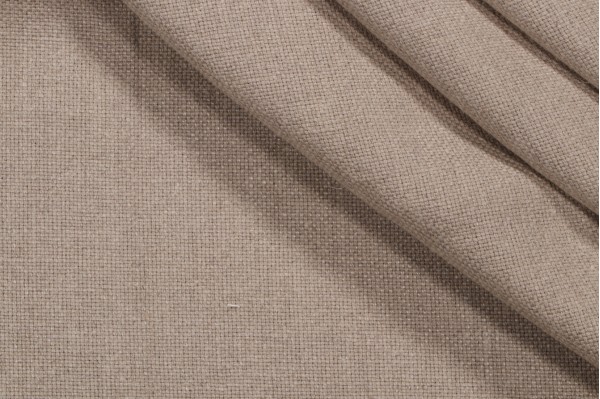 Walker Woven Linen Decorator Fabric in Natural