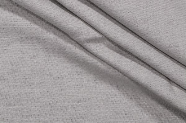 Wexford Linen Woven Linen Blend Decorator Fabric in Grey