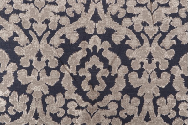 Keese Woven Decorator Fabric in Navy Sparkle