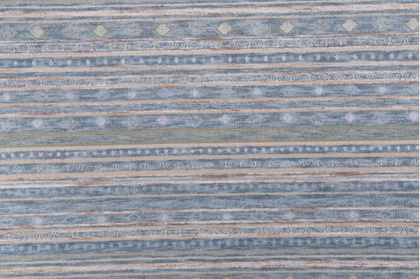 PK Lifestyles Trailhead Stripe Woven Upholstery Fabric in Celestial 