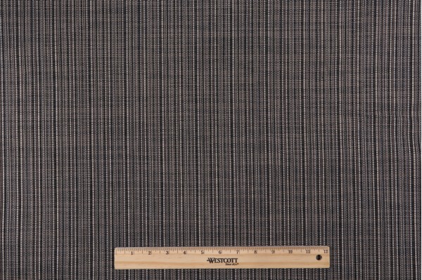 Woven Vinyl Mesh Sling Chair Outdoor Fabric in Carbon