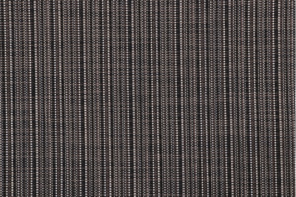 Woven Vinyl Mesh Sling Chair Outdoor Fabric in Carbon