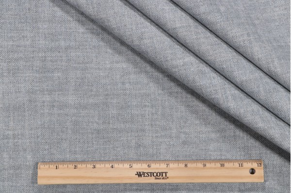 Sample of PK Lifestyles Desmond Solid Printed Cotton Blend Drapery Fabric in Seaglass 