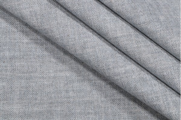 Sample of PK Lifestyles Desmond Solid Printed Cotton Blend Drapery Fabric in Seaglass 