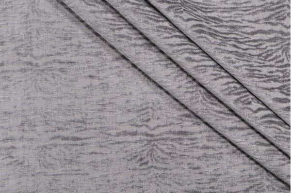 P Kaufmann Tigra Performance Woven Chenille Upholstery Fabric in Ash