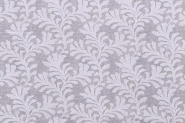 Waverly Milly Printed Cotton Drapery Fabric in Cloud 
