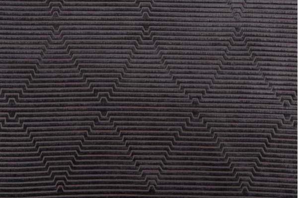 P Kaufmann Outline Woven Chenille Upholstery Fabric in Thunder 