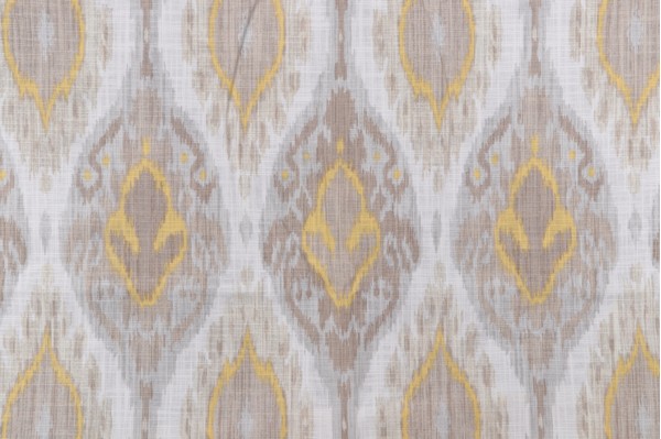 Click for 3.13 Yards Vern Yip Vibrant Printed Cotton Drapery Fabric in Citrine for Fabricut Vern Yip Vibrant Printed Cotton Drapery Fabric in Citrine for Fabricut