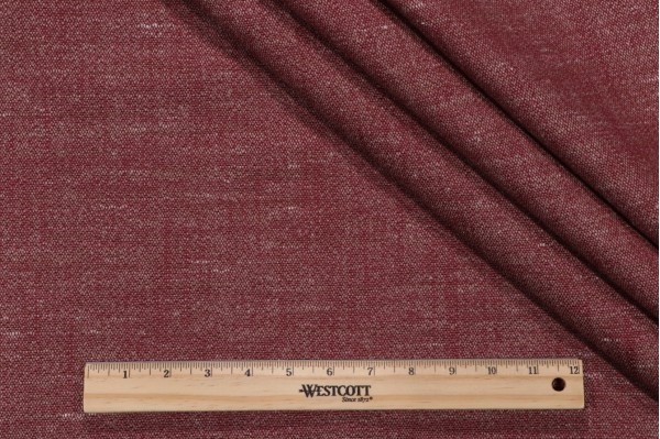 P Kaufmann Alessandro Woven Decorator Fabric in Garnet 