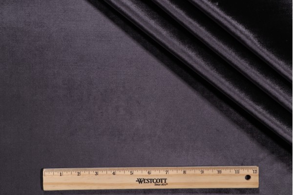 PK Lifestyles Velluto Velvet Upholstery Fabric in Dusk 