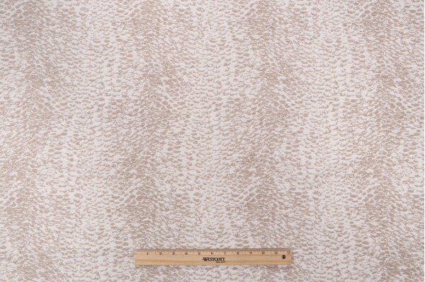 P Kaufmann Wild Woven Chenille Upholstery Fabric in Natural 